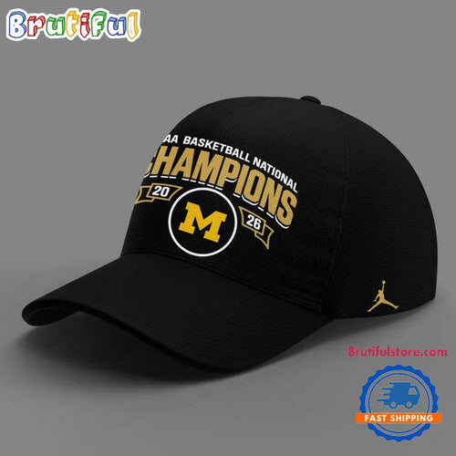 Michigan Wolverines 2026 NCAA Men’s Basketball National Champions Classic Cap