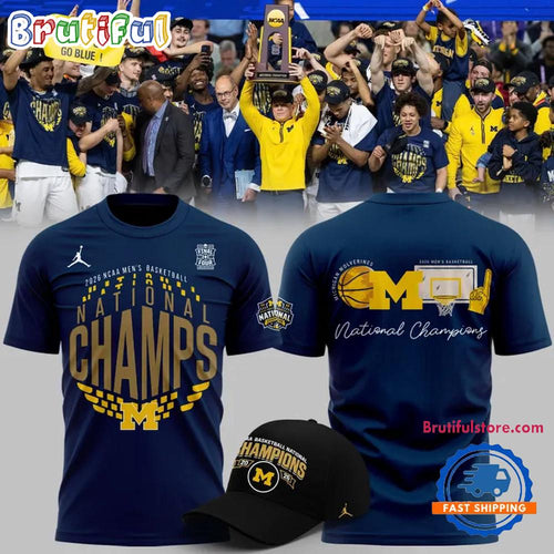 Michigan Wolverines 2026 NCAA Men’s Basketball National Champions T Shirt