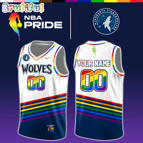 Minnesota Timberwolves 2026 NBA x Pride Day Limited Edition Basketball Jersey