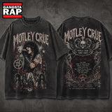 Motley Crue, World Tour 1981 1985, Rock Band Graphic, Metal Fan Gift 3D Shirt Hoodie T-Shirt