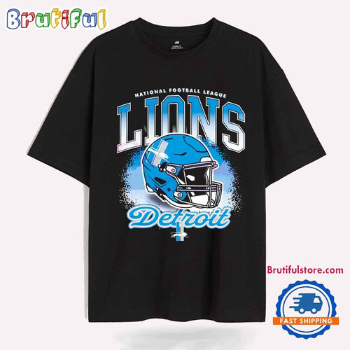 National Football League Detroit Lions Vintage Logo T Shirt