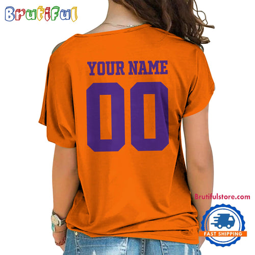 NCAA Clemson Tigers Special Sport Team Custom Women’s One Shoulder Shirt
