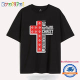 Nebraska Cornhuskers I Can Do Christ All Things Through Who Strengthens Me T Shirt