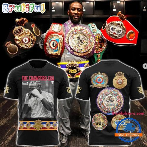 Nebraska Huskers Crawford Undisputed Champion All the Belts 2025 T Shirt