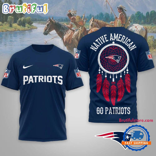 New England Patriots 2026 NFL Native American Unisex 3D Shirt