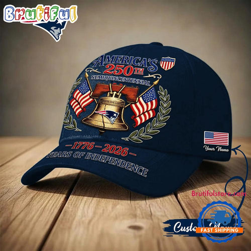New England Patriots NFL 1776-2026 Years Of Independence Classic Cap