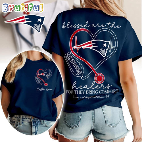 New England Patriots NFL Heart of A Nurse Game Day Unisex 3D Shirt