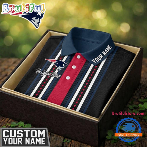 New England Patriots NFL Legacy Sport New Design Custom Polo Shirt