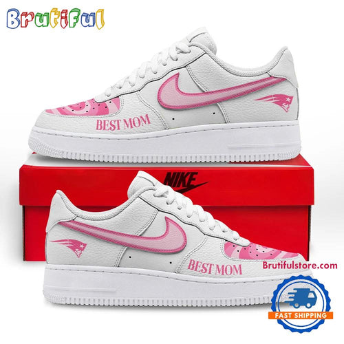 New England Patriots NFL Mother Day Best Mom Air Force 1 Shoes Sneaker