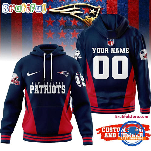 New England Patriots NFL Personalized Fan Limited Edition Hoodie Shirt