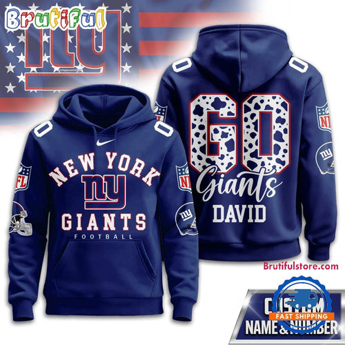 New York Giants NFL Custom Game Day Hoodie Shirt