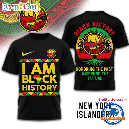 New York Islanders 2026 NHL Black History Limited Edition 3D Shirt Hoodie T-Shirt
