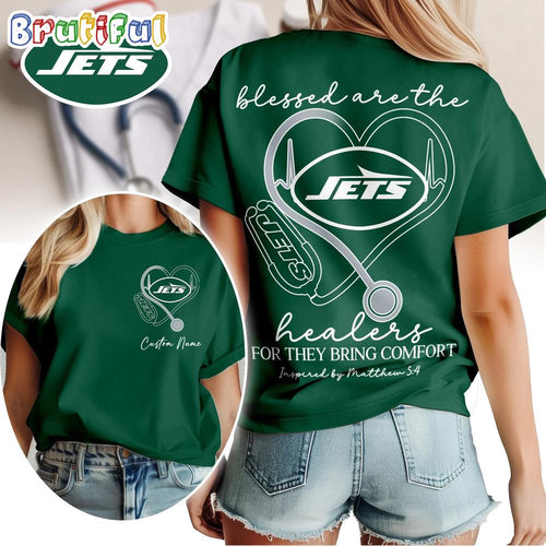New York Jets NFL Heart of A Nurse Game Day Unisex 3D Shirt