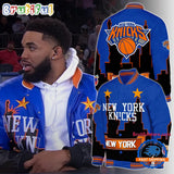 New York Knicks Premium Baseball Jacket