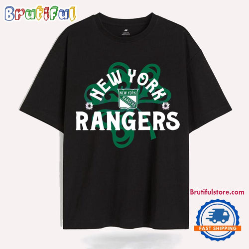 New York Rangers St Patricks Day Richmond Shamrock T Shirt