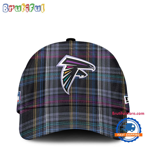 NFL Atlanta Falcons Football Crucial Catch Intercept Cancer Design New Cap Hats