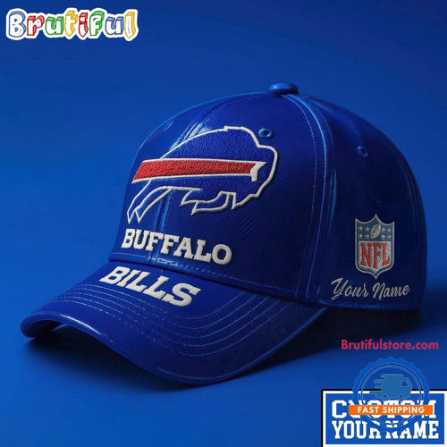 NFL Buffalo Bills Football Team Personalized All Over Print Cap