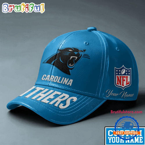 NFL Carolina Panthers Football Team Personalized All Over Print Cap