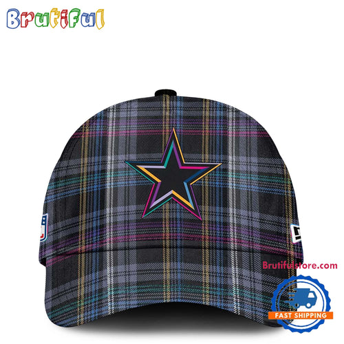 NFL Dallas Cowboys Football Crucial Catch Intercept Cancer Design New Cap Hats