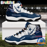 NFL Dallas Cowboys Football Team Custom Air Jordan 11 Shoes