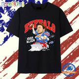 NFL Josh Allen Buffalo Bills Football Caricature Signature 2025 T Shirt
