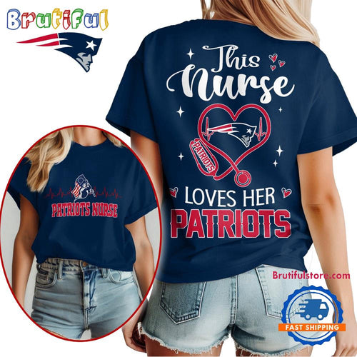 NFL New England Patriots Nurse Appreciation Month Limited Edition Vintage T Shirt