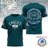 NFL Philadelphia Eagles Law Appreciation Month 3D Shirt, Football Law Appreciation Month TShirt