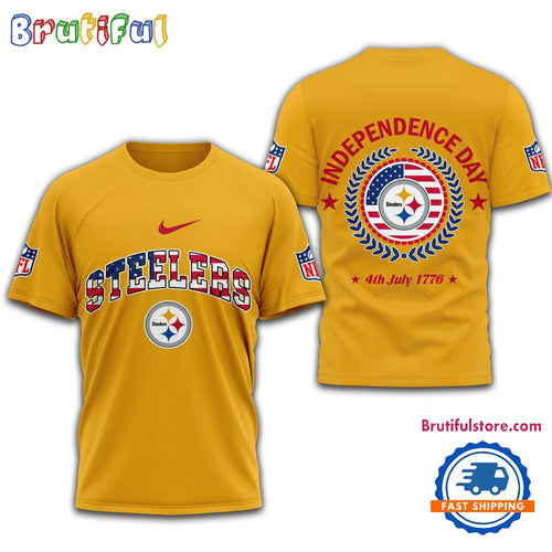 NFL Pittsburgh Steelers 2025 Independence Day All Over Print Shirt