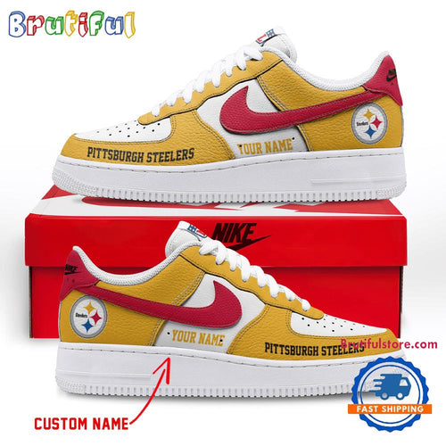 NFL Pittsburgh Steelers Limited Edition Personalized Air Force 1 Shoes Sneaker