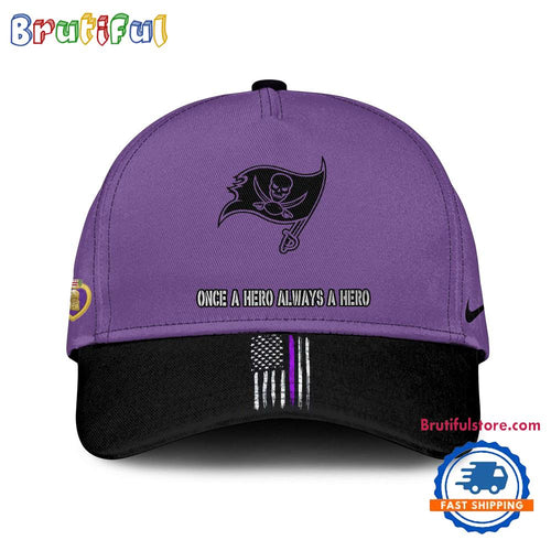 NFL Tampa Bay Buccaneers Purple Heart Day Limited Edition Baseball Cap