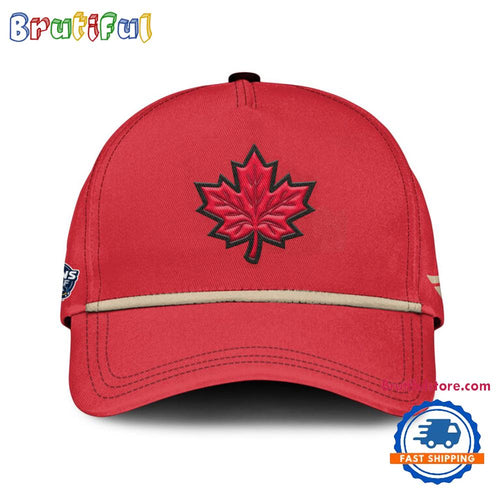 NHL 4 Nations Canada Premium Cap Hats