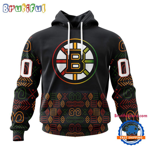 NHL Boston Bruins Special Design For Black History Month Hoodie, TShirt, Sweatshirt