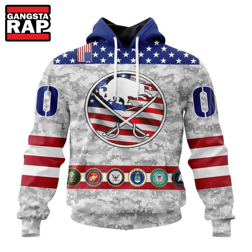 NHL Buffalo Sabres Armed Forces Appreciation Design Hoodie, T Shirt