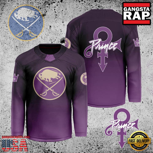 NHL Custom Name Number Buffalo Sabres Prince New Design Hockey Jersey