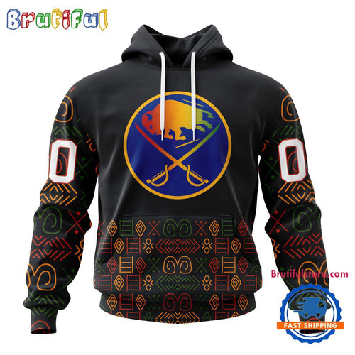 NHL Buffalo Sabres Special Design For Black History Month Hoodie, TShirt, Sweatshirt