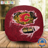 NHL Calgary Flames Hockey Logo Team Design Jeff Cap
