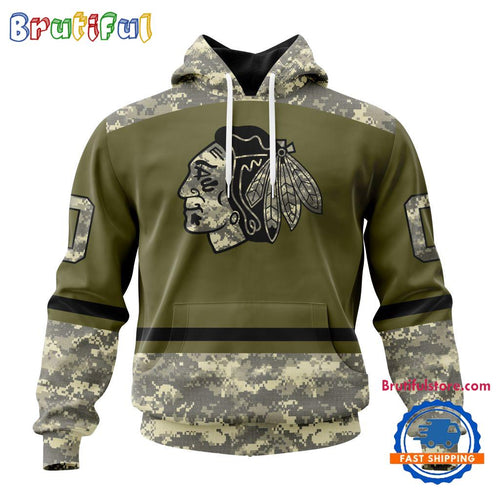 NHL Chicago Blackhawks Special Veterans Military Appreciation Hoodie, TShirt, Sweatshirt