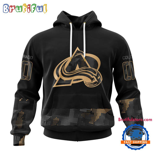 NHL Colorado Avalanche Veterans Military Appreciation Design Hoodie, Sweatshirt, TShirt