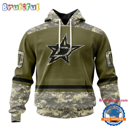 NHL Dallas Stars Special Veterans Military Appreciation Hoodie, TShirt, Sweatshirt