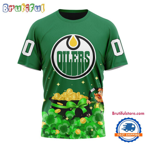NHL Edmonton Oilers Special Design St.Patrick’s Day T Shirt, Hoodie, Sweatshirt