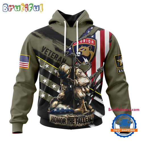 NHL Florida Panthers Special Hockey Honor Veterans And Their Families Hoodie, TShirt, Sweatshirt