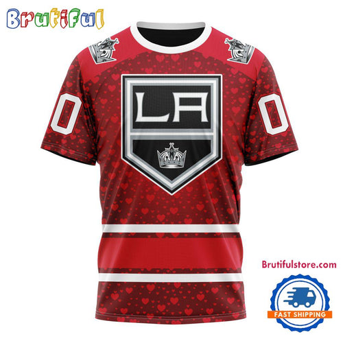 NHL Los Angeles Kings Hockey Team Gift For Valentines Day TShirt, Sweatshirt, Hoodie