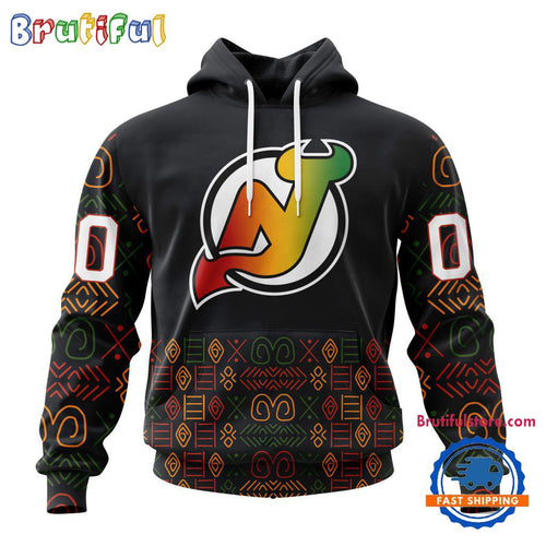 NHL New Jersey Devils Special Design For Black History Month Hoodie, TShirt, Sweatshirt