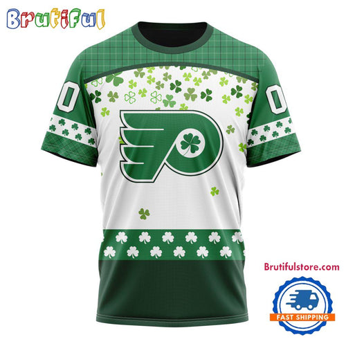 NHL Philadelphia Flyers St. Patrick’s Day For Hockey Fans New Design T Shirt