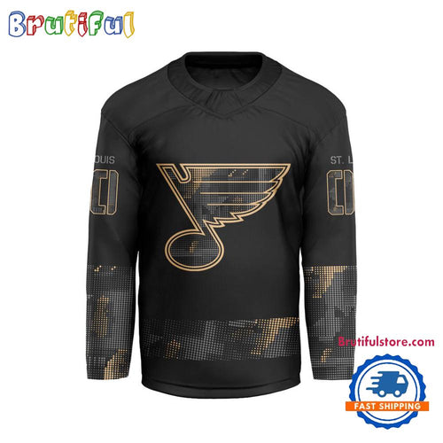 NHL St. Louis Blues Military Appreciation Design Hockey Jersey