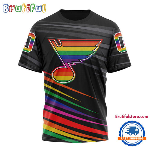 NHL St. Louis Blues Special Pride Design Hockey Is For Everyone T Shirt, Hoodie, Sweatshirt
