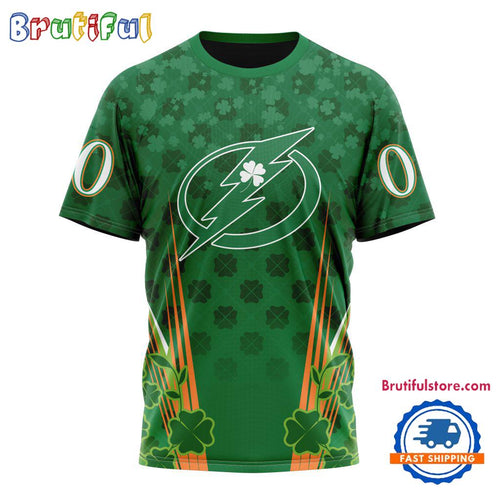 NHL Tampa Bay Lightning Special St. Patrick’s Day All Over Print Shirts
