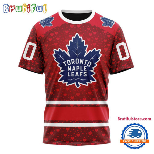 NHL Toronto Maple Leafs Hockey Team Gift For Valentines Day TShirt, Sweatshirt, Hoodie