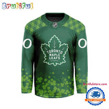 NHL Toronto Maple Leafs St.Patrick’s Day New Design Hockey Jersey
