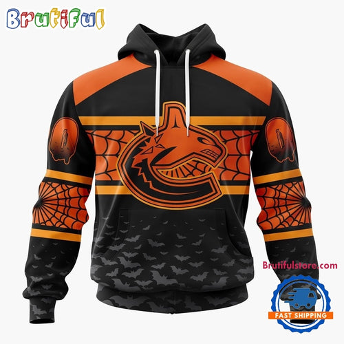 NHL Vancouver Canucks Halloween Design Personalized Hoodie, T Shirt, Sweatshirt